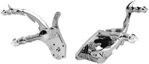 Forward Controls With Master Cylinder Silver Standard, 1, nordicamoto.ro