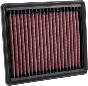 High-flow Air Filter - Indian Black, Red, 1, nordicamoto.ro
