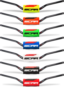 O² Handlebar Anodized, Polished, White, 2, nordicamoto.ro