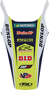 Rear Fender Kit Black, White, Yellow, 2, nordicamoto.ro