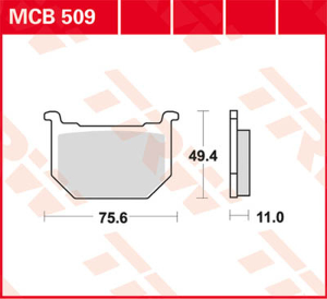 Plăcuțe de frână ceramice universale, 1, nordicamoto.ro