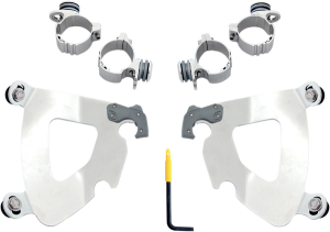 Gauntlet Fairing Trigger-lock Hardware Kit Polished, 1, nordicamoto.ro