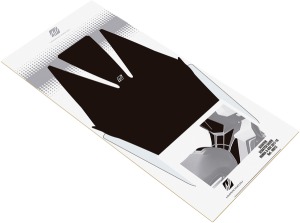 Scooter Scratch Saver Black, 3, nordicamoto.ro