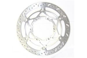 Brake Rotor Silver, Stainless Steel