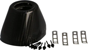 Replacement End Caps Black, 1, nordicamoto.ro