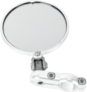 Hindsight Ls Folding Bar-end Mirror Anodized Silver, 2, nordicamoto.ro