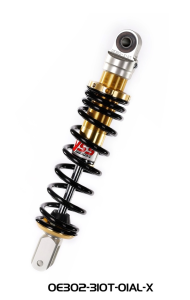 Scooter Emulsion Gas Shock Black, Gold, 2, nordicamoto.ro