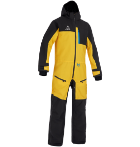 AMOQ Dynamic YOUTH Monosuit Insulated Black/Yellow/Sky Blue 110