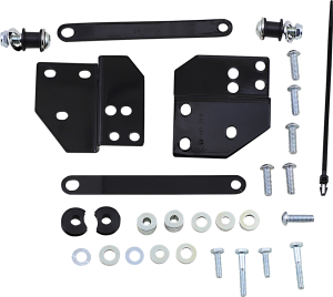 Detachable Tour Pack Rack Mounting Kit Black, 1, nordicamoto.ro