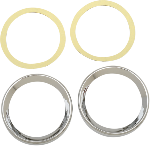 Instrument Gauge Bezel Chrome