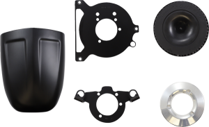 Powrflo Air Intake Kit Black, 2, nordicamoto.ro