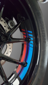 Rim Decal Black, Blue, Red, White, 2, nordicamoto.ro