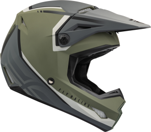 Casca Moto Fly ECE Kinetic Vision Olive/Gri