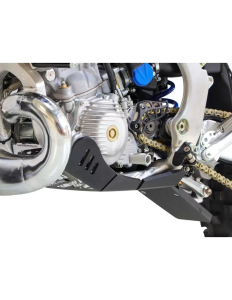 Placă de protecție Adv Skid Plate Tm Racing pentru En250-300Es Fi 2T, negru, 4, nordicamoto.ro