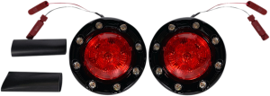 Probeam® Bullet Ringz Led Rear Turn Signals For Scout Red