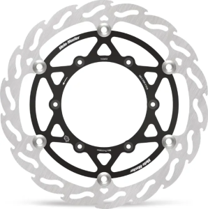 Oversize os Front Flame Disc Black, Stainless Steel