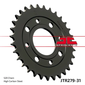 JT SPROCKETS Rear Sprocket Black 