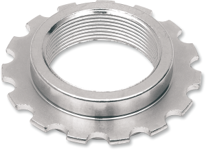 Steering Stem Bearing Adjusting Nut Silver, 1, nordicamoto.ro