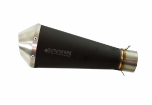 Megaphone Slip-on Mufflers Black, 2, nordicamoto.ro