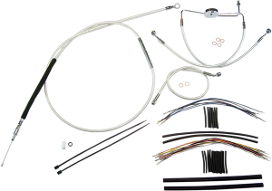 Sterling Chromite Ii® Designer Handlebar Installation Kit Silver, 2, nordicamoto.ro