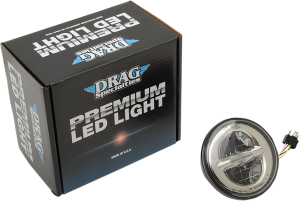5.75 (r) Reflector Style Headlight Chrome, 1, nordicamoto.ro