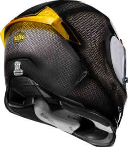 ICON Airframe Pro Carbon 4tress Helmet Yellow, 13, nordicamoto.ro