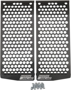 MOOSE RACING Radiator Guards Black 