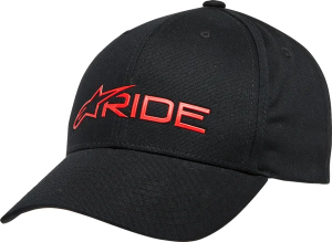 Sapca Alpinestars Ride 3.0 Black/Red ONE SIZE, 1, nordicamoto.ro