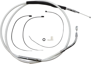High-efficiency Braided Sterling Chromite Ii® Clutch Cable Silver, 1, nordicamoto.ro