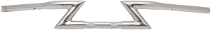 1-1/4(r) Z-bar Style Handlebar Silver, 1, nordicamoto.ro