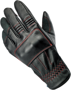 Belden Gloves Black, Red M, 4, nordicamoto.ro