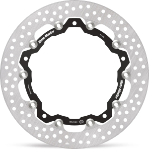 Halo Series Floating Racing Rotor Black, Silver 