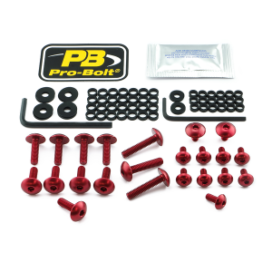 Fairing Bolt Kit For Yamaha Red