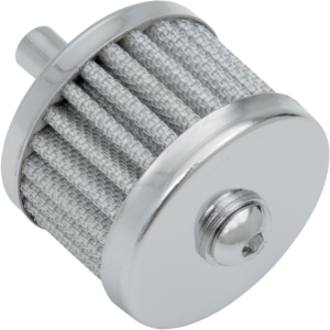 Crankcase Vent Replacement Filter Silver