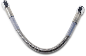 Universal Brake Line Silver, Clear-coated
