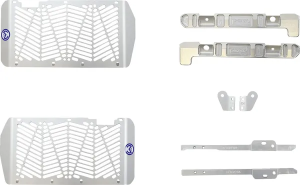 MOOSE RACING Billet Radiator Guards Aluminum 