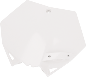 Stadium Number Plate White