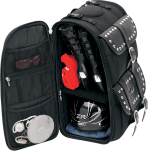 S3500s Deluxe Sissy Bar Bag Black, 1, nordicamoto.ro