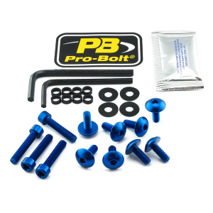 Fairing Bolt Kit For Yamaha Blue