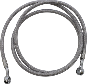 Extended Length Brake Line Silver
