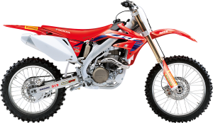 Blackbird Racing Replica Team Honda Hrc 2022 Graphics Kit With Seat Cover Red, 4, nordicamoto.ro