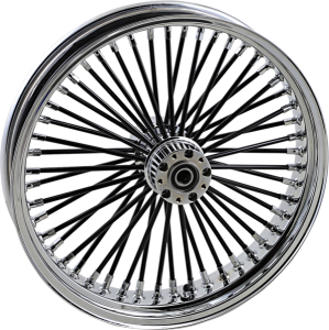 Fat Daddy 50-spoke Radial Laced Wheel Silver, 2, nordicamoto.ro