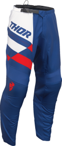 Pantaloni Thor Sector Checker Blue/Red