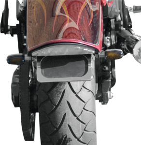 Warrior Stealth Led License Mount Kit Chrome