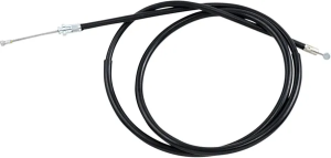 Black Vinyl Clutch Cable Black