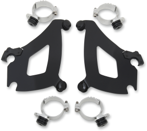 Bullet Fairing Trigger-lock Hardware Kit Black, 1, nordicamoto.ro