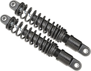 Premium Ride-height Adjustable Shocks Black, Anodized