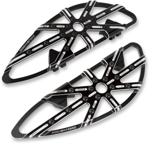 Adjustable Driver Floorboards Black, 1, nordicamoto.ro