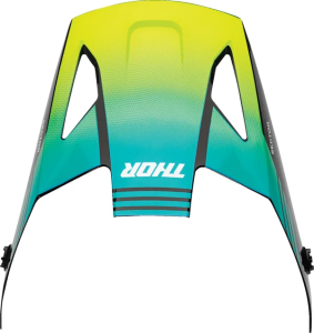 Sector 2 Helmet Visor Kit Blue, Green, Yellow