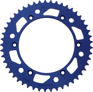MOOSE RACING Rear Aluminum Sprocket Blue, 4, nordicamoto.ro